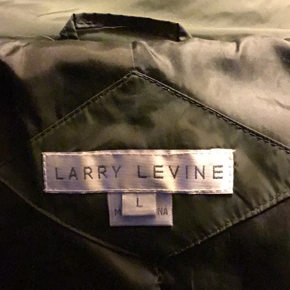 Larry Levine Green Faux Fur Hooded coat$130 Size L - Picture 5 of 6